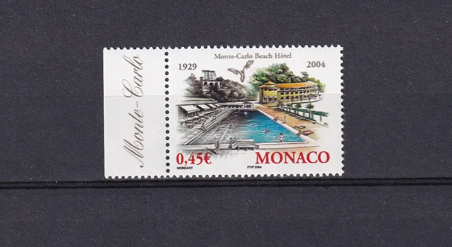 Monaco 2004 The 75th Anniv of Monte Carlo Beach Hotel. MNH (**)