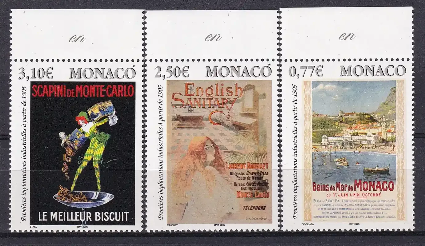 Monaco 2005 Local Motives-MNH(**) Monaco 2005 Local Motives-MNH(**)