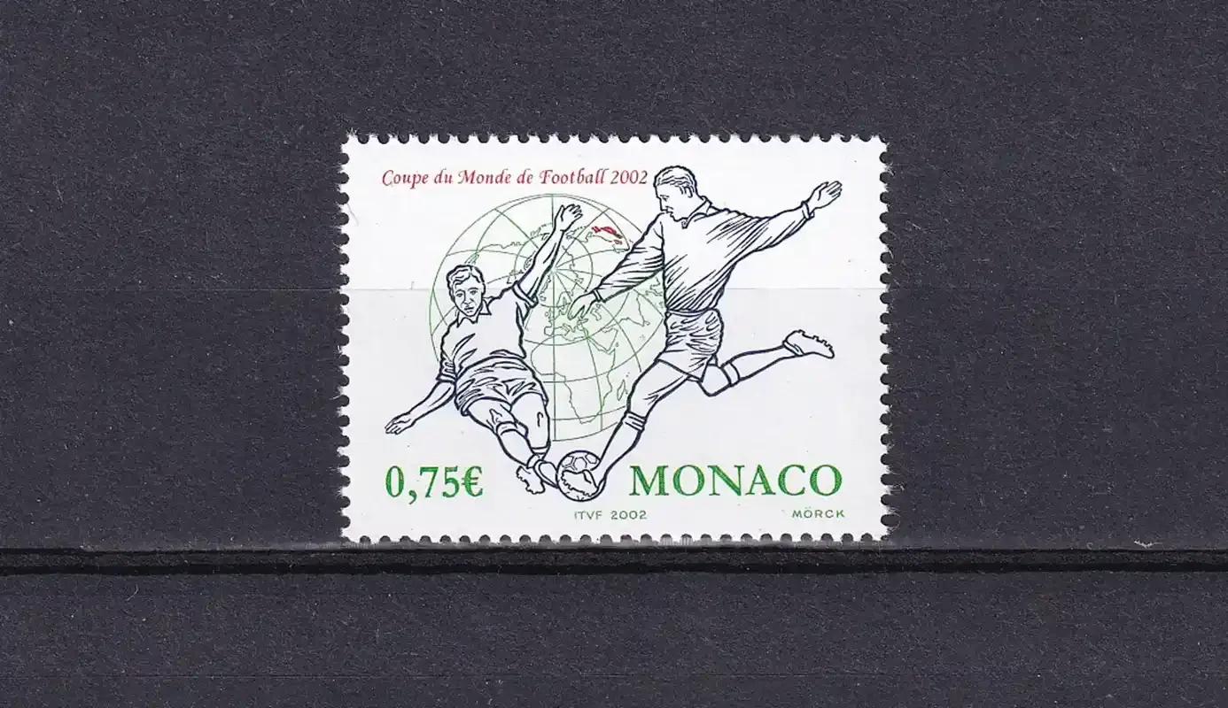 Monaco 2002 Football World Cup - Japan and South Korea-MNH(**)