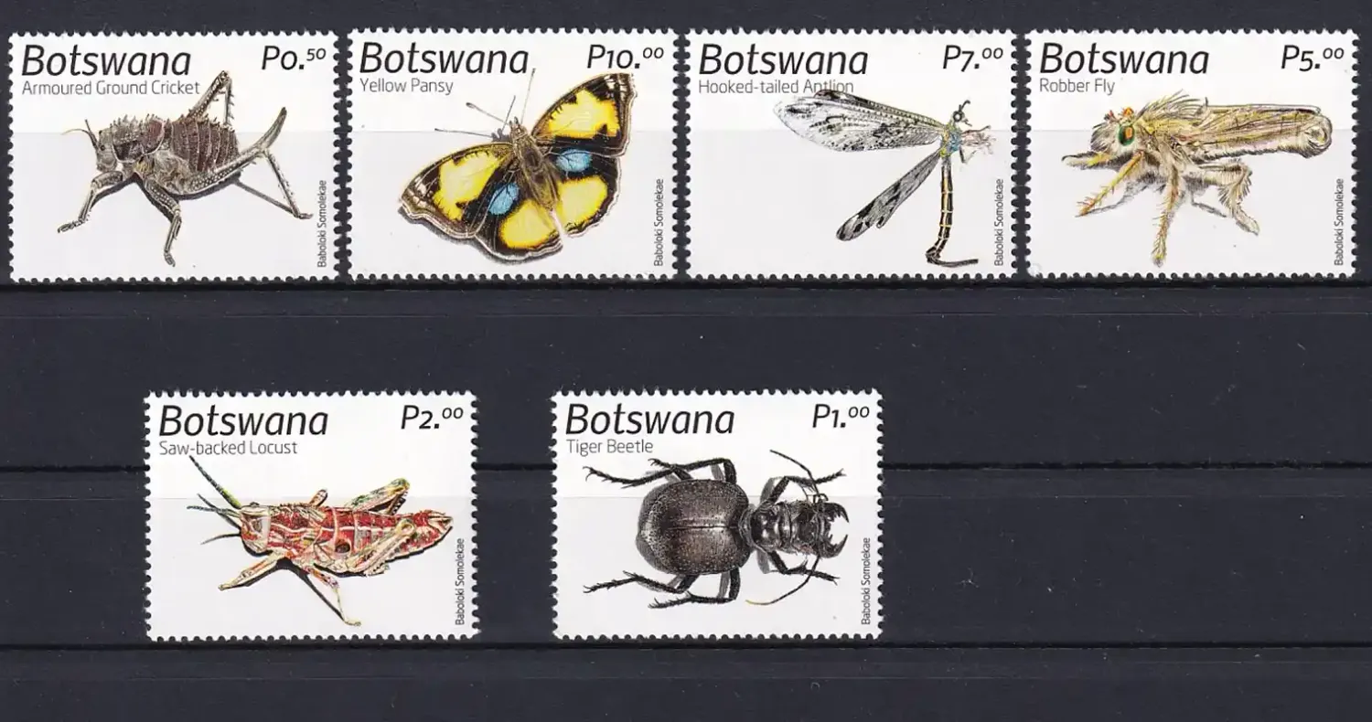 Botswana 2019 Insects of Botswana. MNH(**)