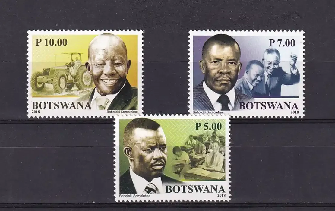Botswana 2018 The 1st Anniv of the Death of Quett Ketumile Joni Masire, 1925-2017. MNH Botswana 2018 The 1st Anniv of the Death of Quett Ketumile Joni Masire, 1925-2017. MNH