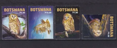 Botswana 2022 Pel's Fishing Owl. MNH(**) Botswana 2022 Pel's Fishing Owl. MNH(**)