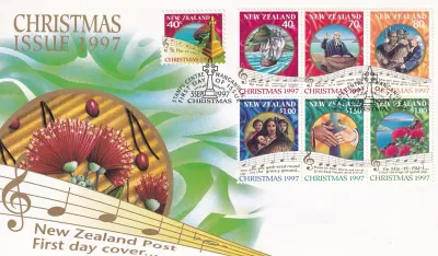 New Zealand 1997 Christmas. FDC New Zealand 1997 Christmas. FDC