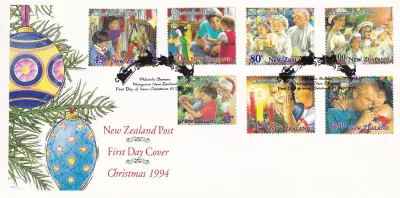 New Zealand 1994 Christmas. FDC New Zealand 1994 Christmas. FDC