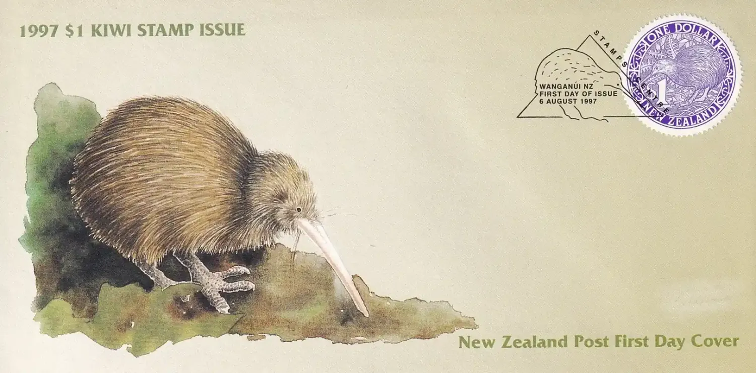 New Zealand 1997 Kiwi. FDC