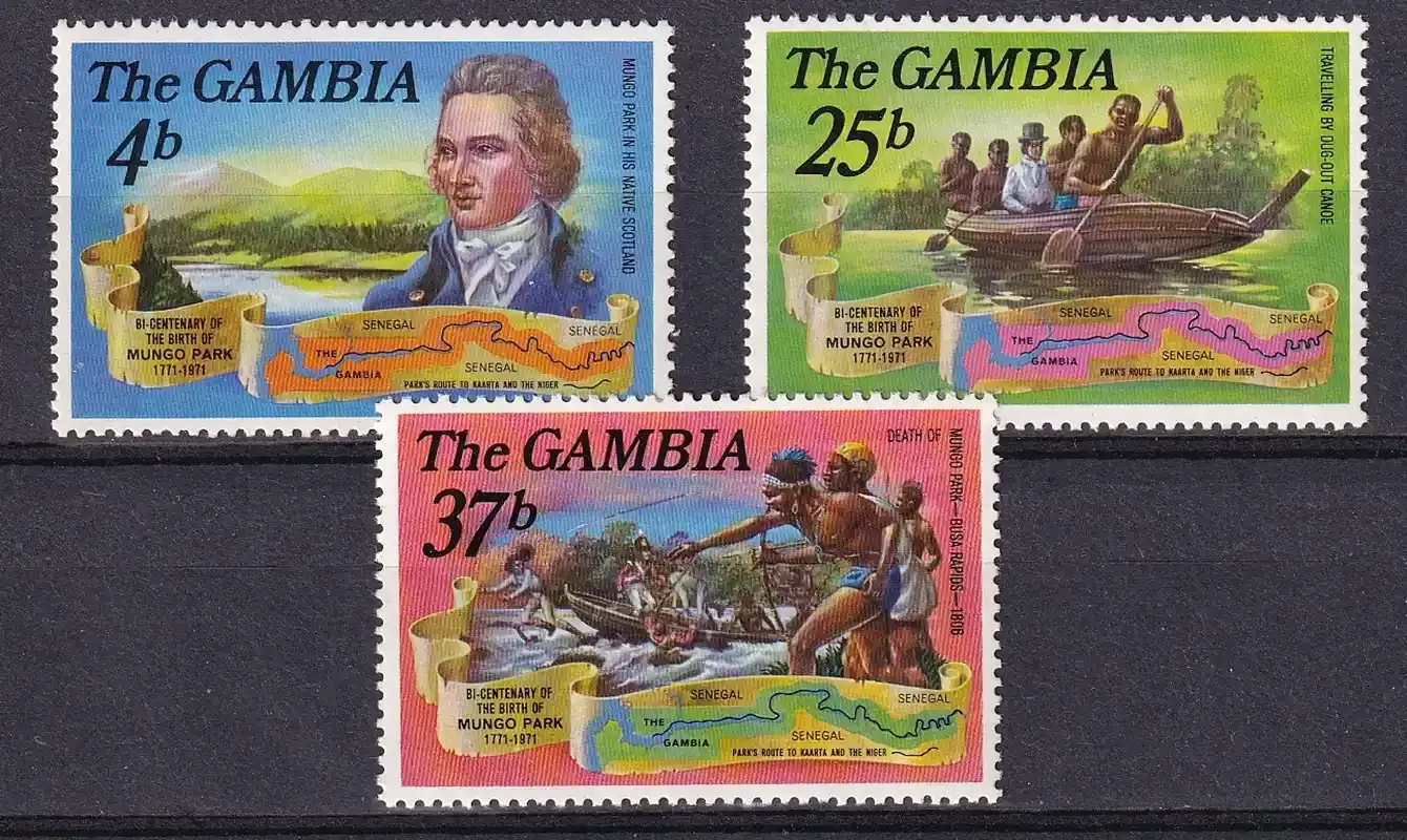 Gambia 1971 M.Park/Explorer-MNH(**) Gambia 1971 M.Park/Explorer-MNH(**)