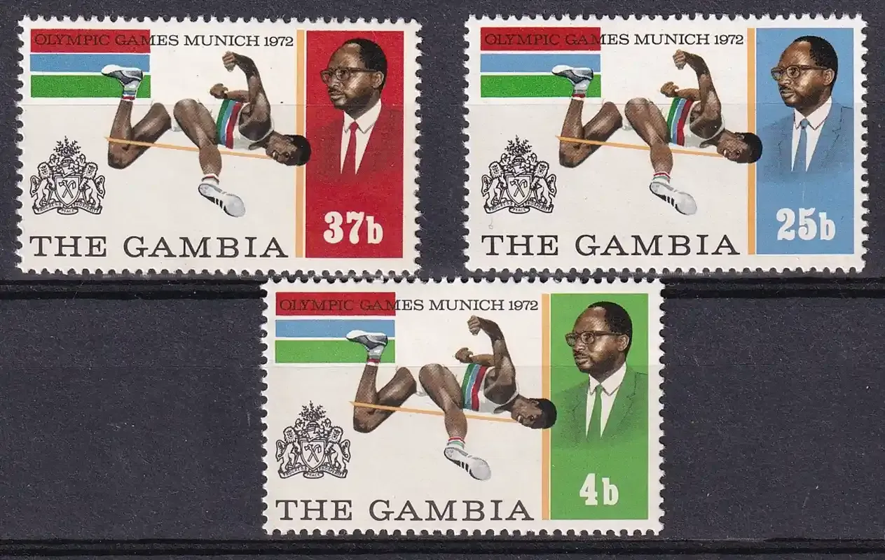 Gambia 1972 Munich Olympic Games-MNH(**) Gambia 1972 Munich Olympic Games-MNH(**)