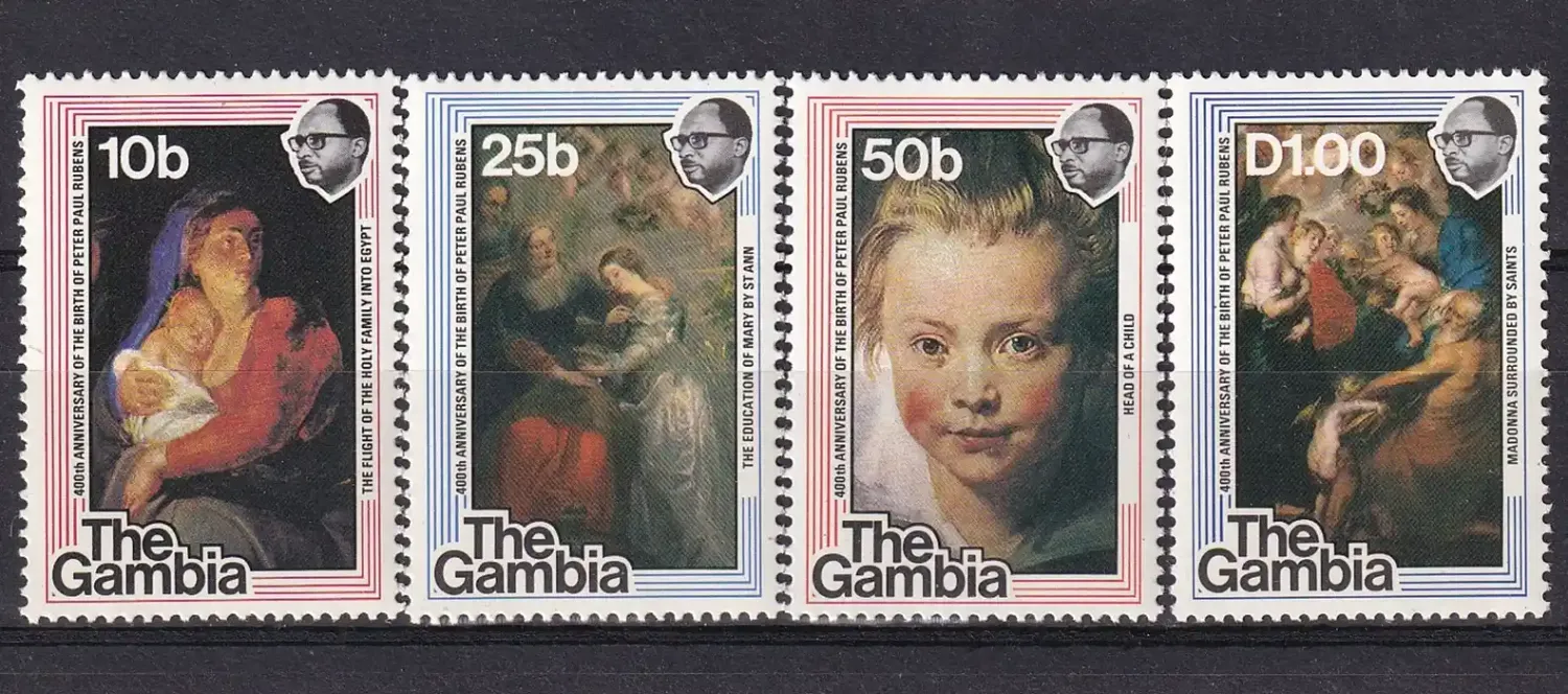 Gambia 1977 P.Rubens/Paintings-MNH(**) Gambia 1977 P.Rubens/Paintings-MNH(**)