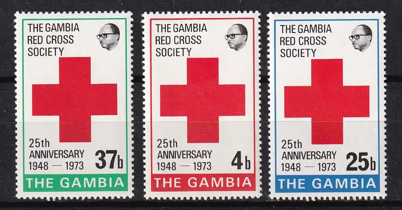 Gambia 1973 Red Cross-MNH(**) Gambia 1973 Red Cross-MNH(**)