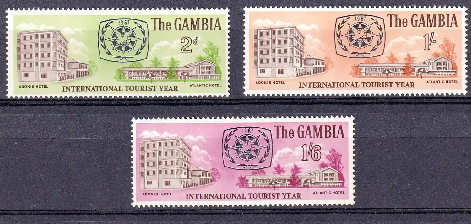 Gambia 1967 International Tourist Year-MNH(**)