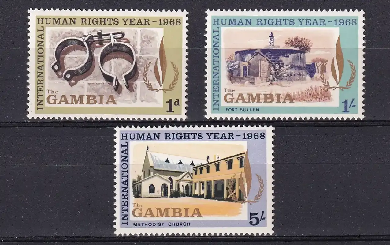 Gambia 1968 Human Rights Year-MNH(**)