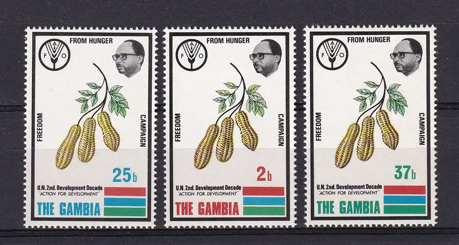Gambia 1973 Freedom From Hunger-MNH(**) Gambia 1973 Freedom From Hunger-MNH(**)