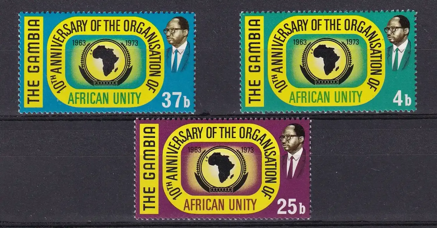 Gambia 1973 OAU-MNH(**) Gambia 1973 OAU-MNH(**)