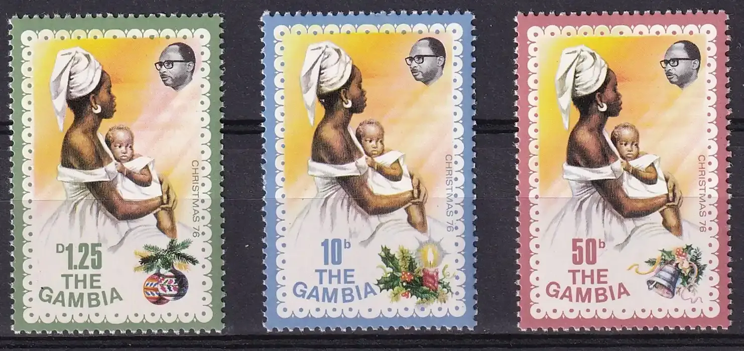 Gambia 1976 Christmas-MNH(**)