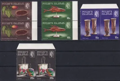 Pitcairn Islands 1968 Handicrafts in pairs. MNH(**)