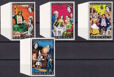 Dominica 1970 Christmas and the 100th Anniv of the Death of Charles Dickens-MNH(**)