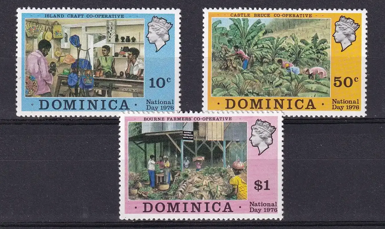Dominica 1976 National Day-MNH(**) Dominica 1976 National Day-MNH(**)