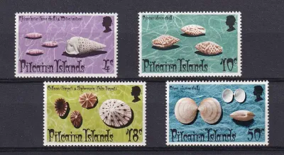 Pitcairn Islands 1974 Shells. MNH(**)