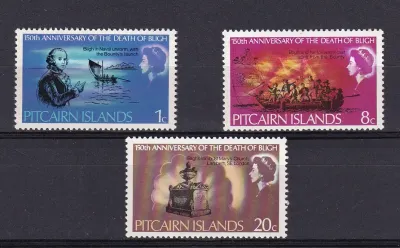 Pitcairn Islands 1967 The 150th Anniv of the Death of Admiral Bligh, 1754-1817. MNH(**)
