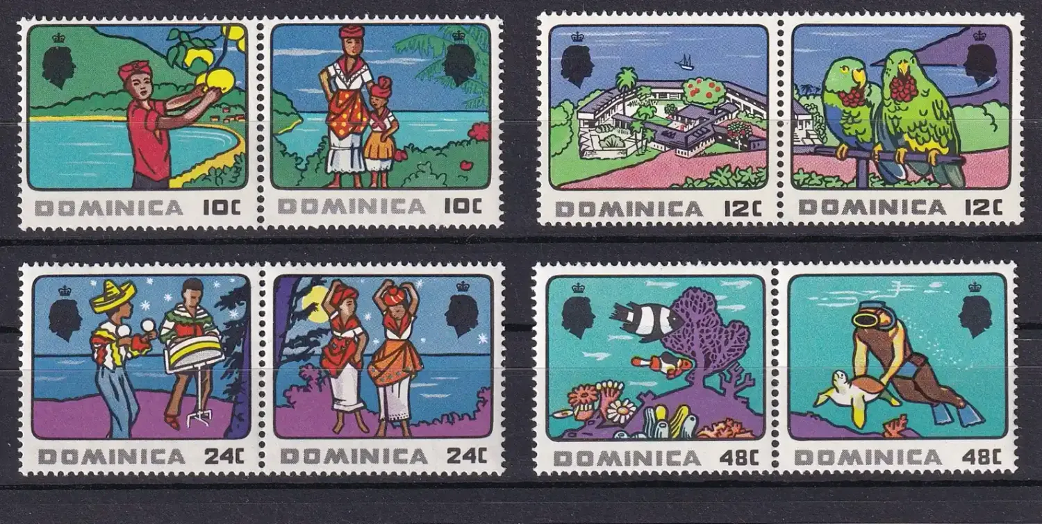 Dominica 1969 Tourism-MNH(**) Dominica 1969 Tourism-MNH(**)