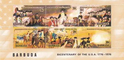 Barbuda The 200th Anniv of the American Revolution (ss/v6). MNH(**) Barbuda The 200th Anniv of the American Revolution (ss/v6). MNH(**)