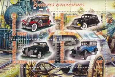 Chad 2013 Antique Classic Vintage Cars (ss/v4) MNH(**) Chad 2013 Antique Classic Vintage Cars (ss/v4) MNH(**)