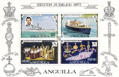 Anguilla 1977 Silver Jubilee of Queen Elizabeth II. MNH(**)