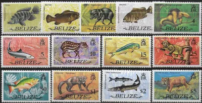 Belize 1974 Wildlife. MNH (**) Belize 1974 Wildlife. MNH (**)
