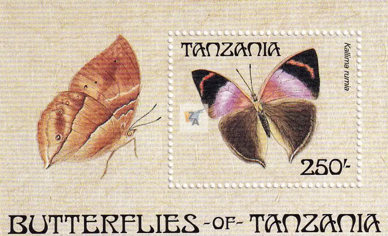 Tanzania 1988 Butterflies. MNH(**)