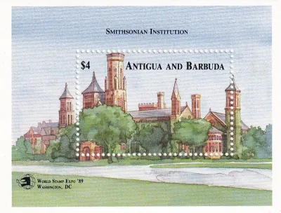 Antigua & Barbuda 1989 "World Stamp Expo '89" Int Stamp Exhibition - Washington. (SS/v1). MNH(**) Antigua & Barbuda 1989 "World Stamp Expo '89" Int Stamp Exhibition - Washington. (SS/v1). MNH(**)