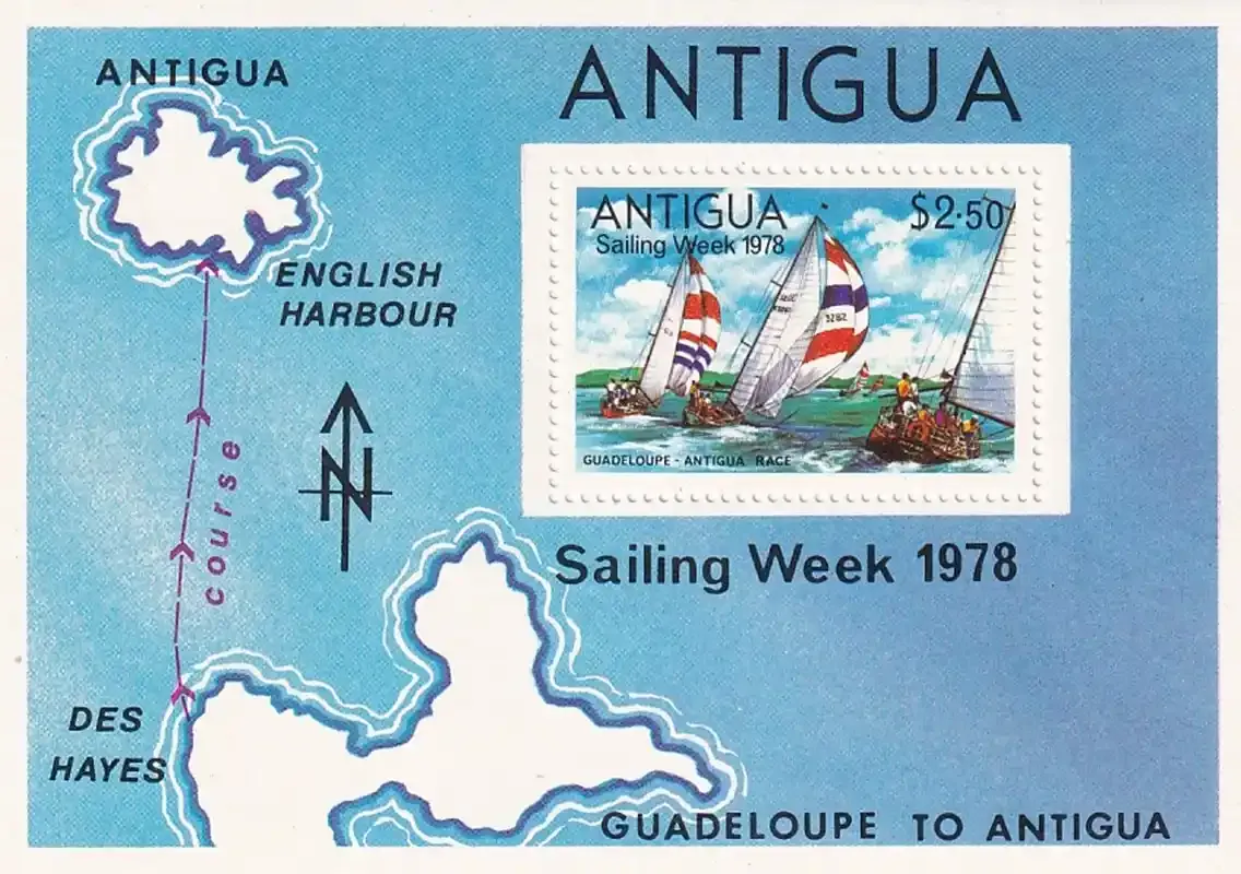 Antigua 1978 Sailing Week (ss/v1). MNH(**)