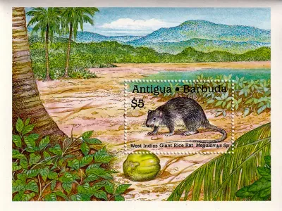 Antigua & Barbuda 1989 Local Fauna. (SS/v1). MNH(**) Antigua & Barbuda 1989 Local Fauna. (SS/v1). MNH(**)