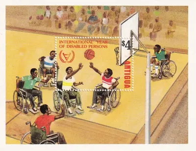 Antigua 1981 International Year of Disabled Persons (ss/v1). MNH(**) Antigua 1981 International Year of Disabled Persons (ss/v1). MNH(**)