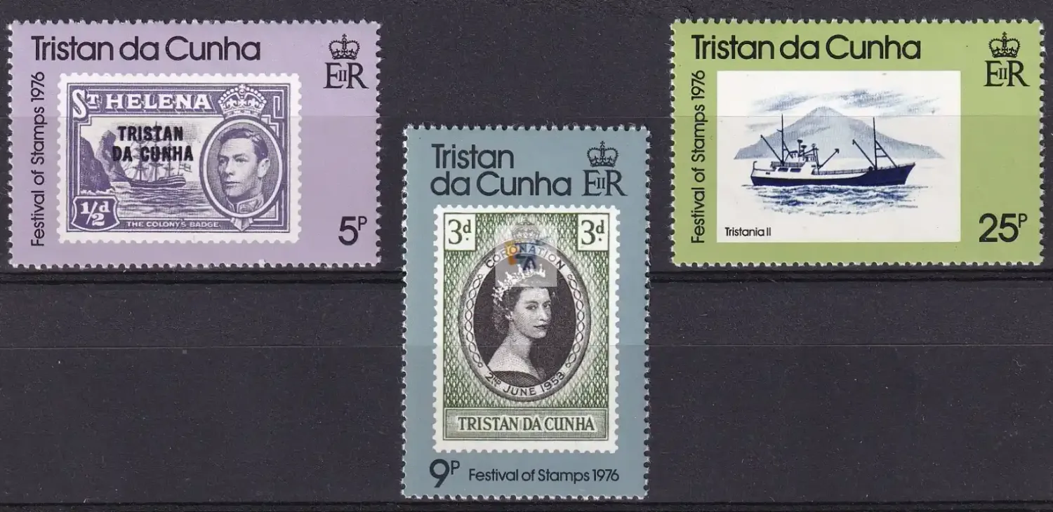 Tristan da Cunha 1976 Day of the Stamp. MNH Tristan da Cunha 1976 Day of the Stamp. MNH