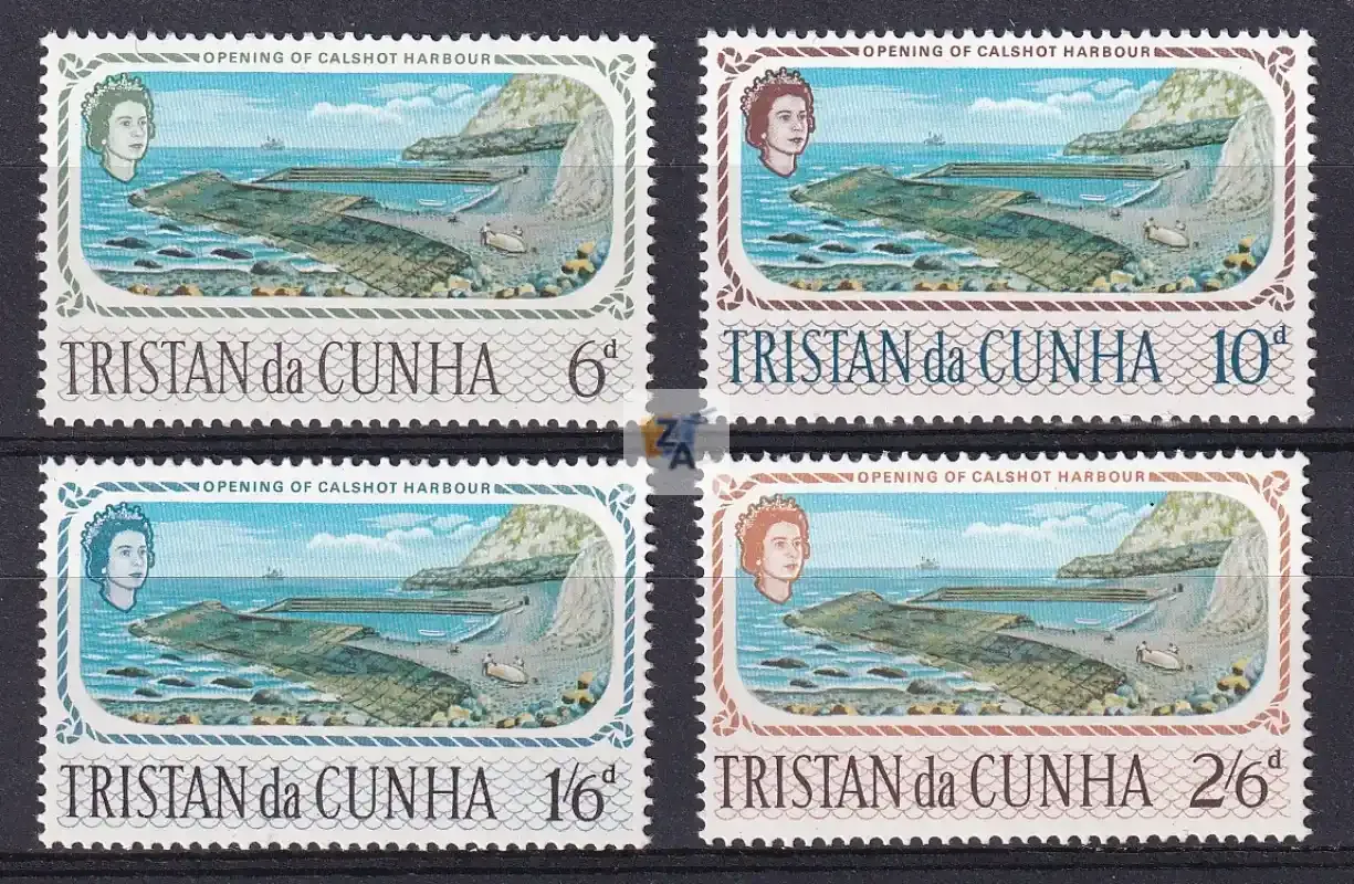 Tristan da Cunha 1967 Opening of Calshot Harbour. MNH Tristan da Cunha 1967 Opening of Calshot Harbour. MNH