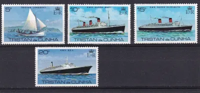 Tristan da Cunha 1979 Visit of the Passenger Ship "Queen Elizabeth II" to Tristan da Cunha. MNH Tristan da Cunha 1979 Visit of the Passenger Ship "Queen Elizabeth II" to Tristan da Cunha. MNH