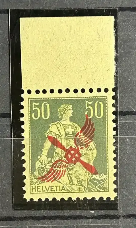 Switzerland 1919 Airmail - No.103 Overprinted. MNH(**) Switzerland 1919 Airmail - No.103 Overprinted. MNH(**)