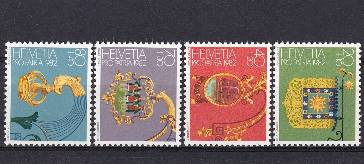 Switzerland 1982 Pro Patria - Signs. MNH(**) Switzerland 1982 Pro Patria - Signs. MNH(**)
