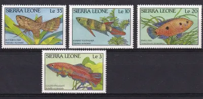 Sierra Leone 1988 Fish. MNH. Sierra Leone 1988 Fish. MNH.
