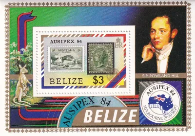 Belize1984 International Stamp Exhibition AUSIPEX `84, Melbourne. MNH (**) Belize1984 International Stamp Exhibition AUSIPEX `84, Melbourne. MNH (**)