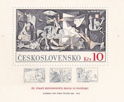 Czechoslovakia 1981 Birth Centenary of Pablo Picasso. SG 2774 (ss/1v). MNH(**) Czechoslovakia 1981 Birth Centenary of Pablo Picasso. SG 2774 (ss/1v). MNH(**)