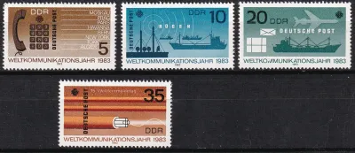 Germany East (DDR) 1983 World Communications Year - MNH (**)