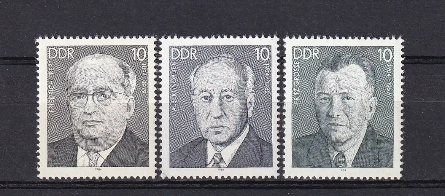 Germany East (DDR) 1984 Famous Persons. MNH (**)