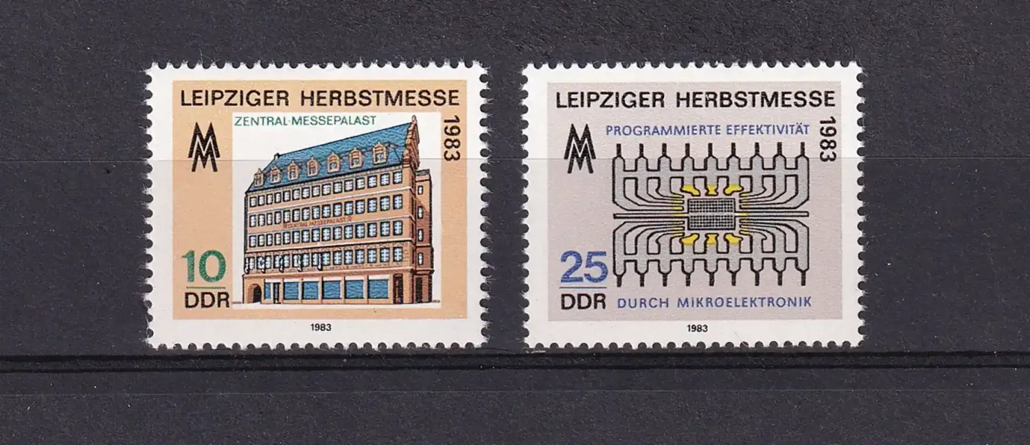 Germany East (DDR) 1983 Leipzig Autumn Fair- MNH (**) Germany East (DDR) 1983 Leipzig Autumn Fair- MNH (**)