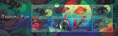 Grenada Grenadines 2000 Tropical Fish (ss/8v). MNH(**) Grenada Grenadines 2000 Tropical Fish (ss/8v). MNH(**)
