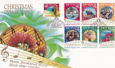 New Zealand 1997 Christmas, FDC New Zealand 1997 Christmas, FDC
