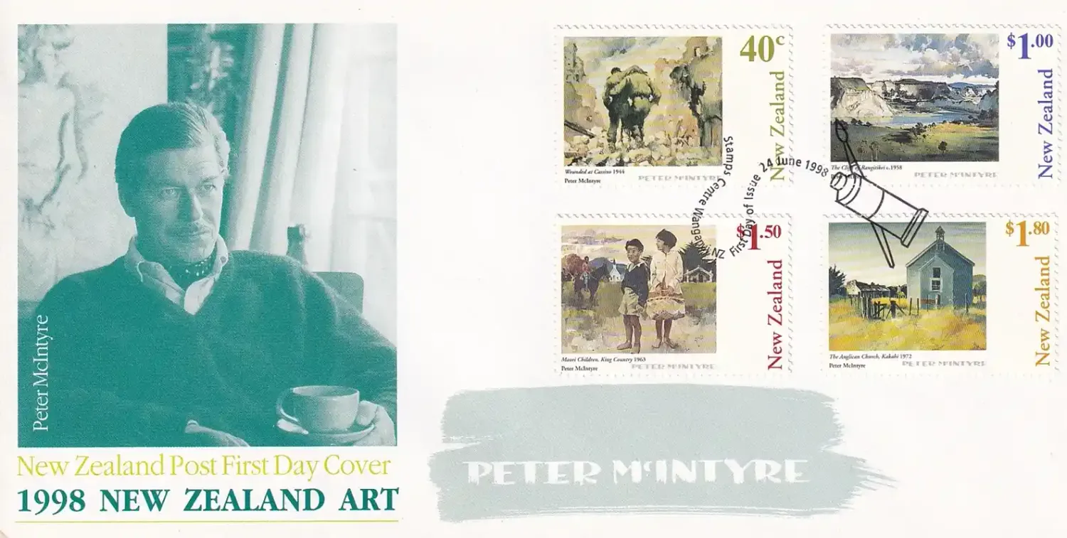 New Zealand 1998 Peter McIntyre, FDC
