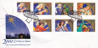 New Zealand 2000 Christmas. FDC New Zealand 2000 Christmas. FDC
