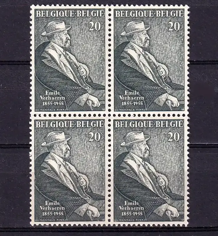 Belgium 1955 The 100th Anniv of the birth of Emile Verhaeren. MNH(**)