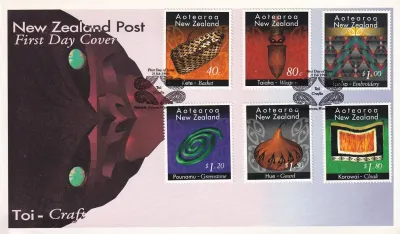 New Zealand 1996 Māori Crafts. FDC New Zealand 1996 Māori Crafts. FDC